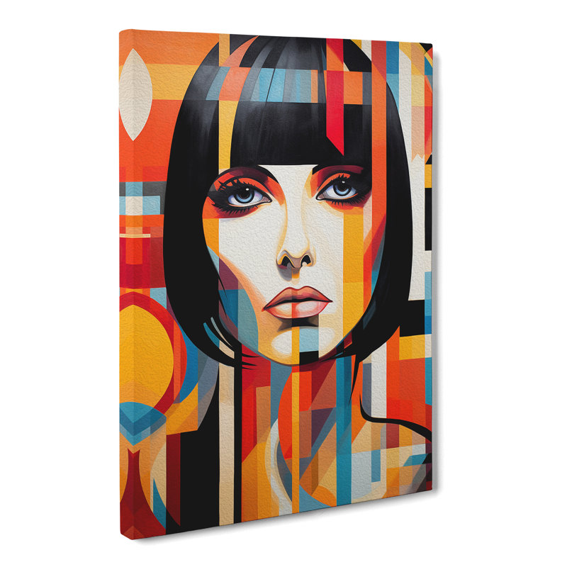Woman Constructivism - Print, 60cm H x 40cm W x 3cm D