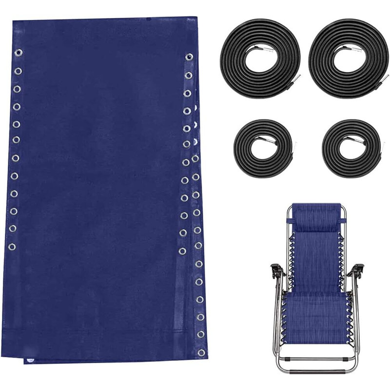 Fauteuil inclinable en tissu anti-gravité, Blue