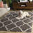 Darrol Hudson Shag Performance Geometric Rug-231143790