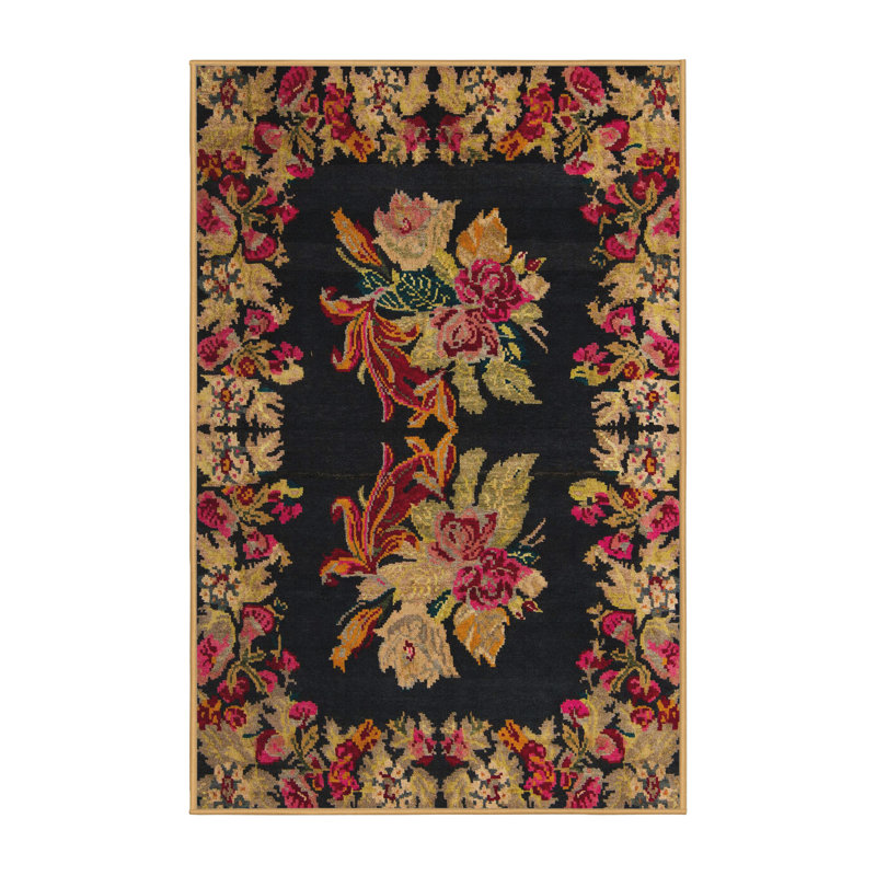 Abstract Indoor Rug, Runner 2' x 5'