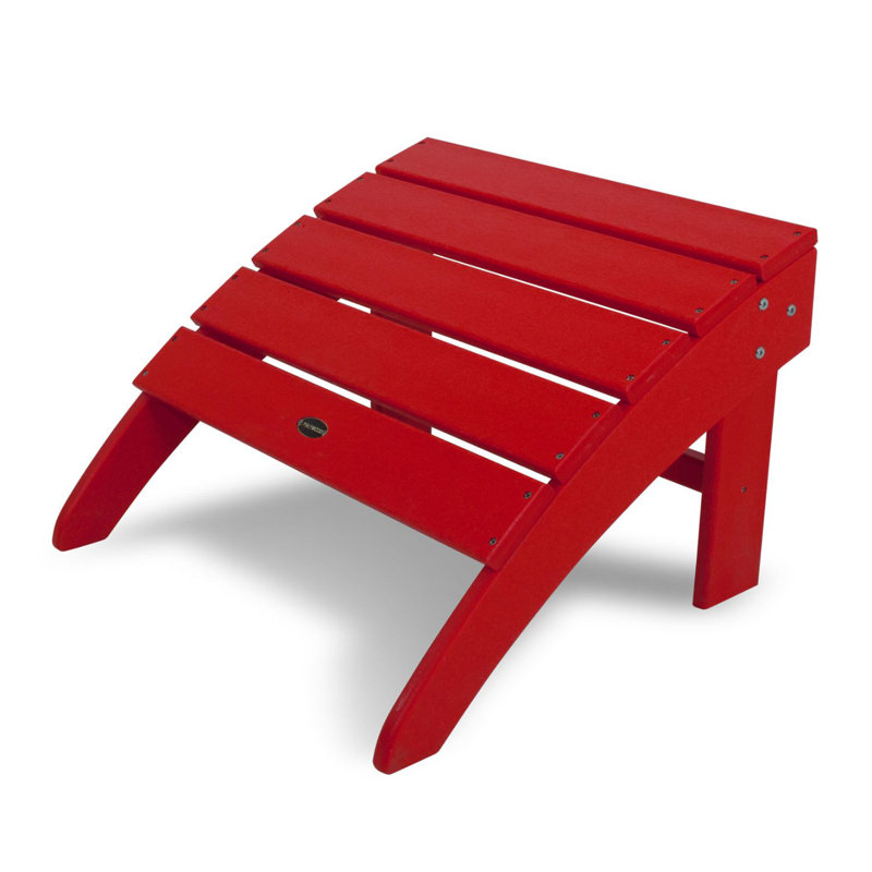 Repose-pieds POLYWOOD Adirondack South Beach, Rouge coucher de soleil