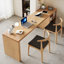 Bureau rectangulaire en bois massif Burlywood-109598538