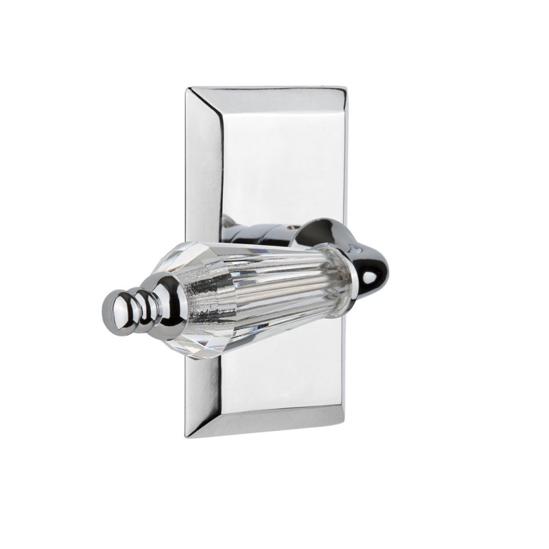 Studio Studio Passage (couloir et garde-robe) avec levier de salon, Chrome brillant, 2-3/4"
