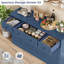 Buffet moderne 55,1 "avec tablettes réglables Arnolf-126878646