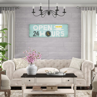 " Retro Diner (Open 24 Hours II) " by Michael Mullan