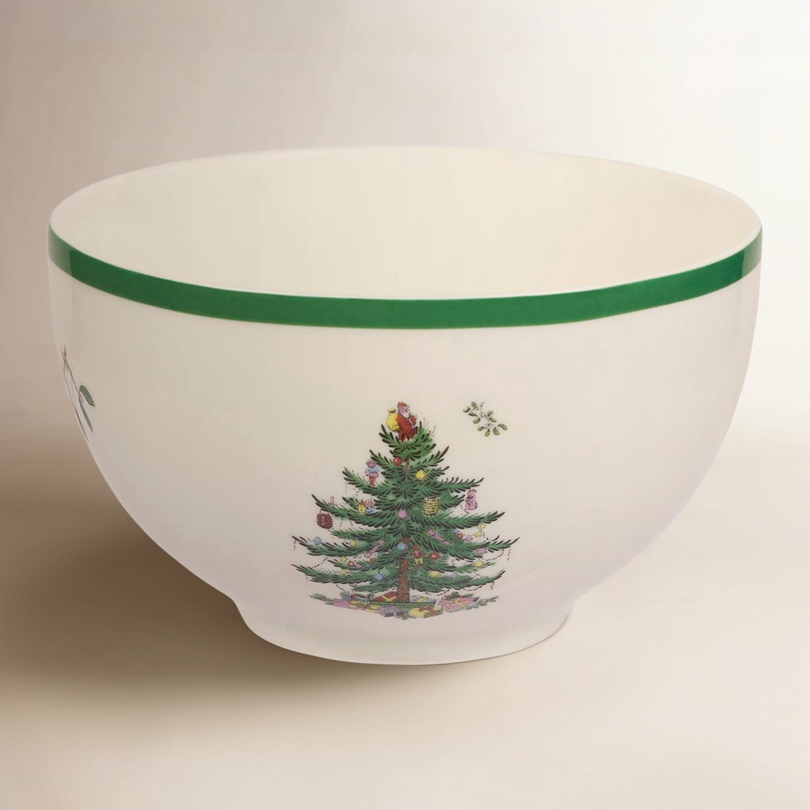 Spode Christmas Tree Earthenware Rice Bowl