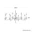 Modique 12 Light 39.5in x 16in Chandelier in Ferro Black with Clear Heritage Handcut Crystals-504843874