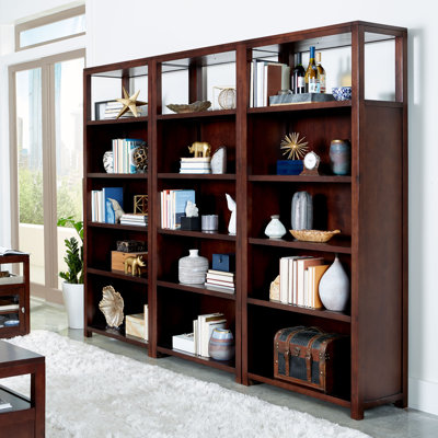 Pacifica Solid Wood Bookcase 