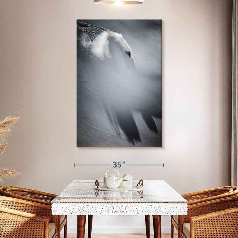 Sireci Ski Snow Shadows, 36" H x 24" W
