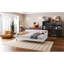 Lit de jour double rembourré pleine grandeur avec 4 pieds de soutien, beige (ancien SKU: DL001825)-1333903664