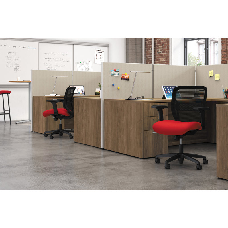 Verse Light Gray Fabric Modular Office Partition Panel