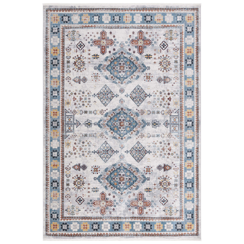 Bayside Performance Machine Washable Oriental Rug, Rectangle 5'3" x 7'6"