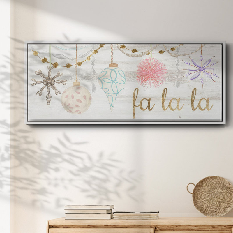 Holiday Holly- Framed Canvas