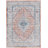 Labarge Shabby Elegance Medallion Distressed Non-Shedding Living Room Bedroom Dining Home Office Area Rug Beige / Orange-1663682336