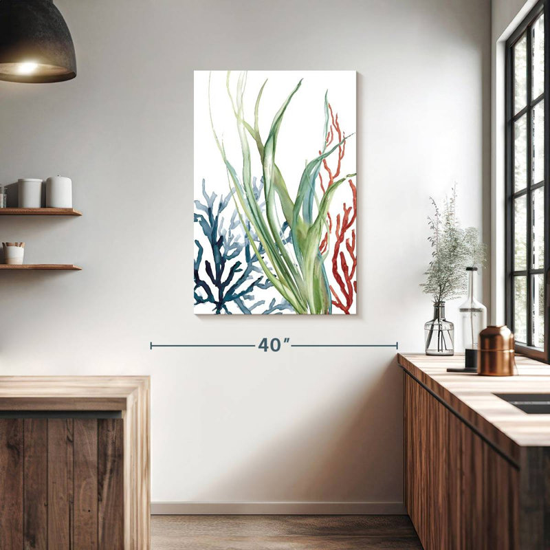 Brampt Ocean Garden II, 39" H x 26" W