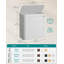 Bamboo Laundry Hamper with Handles-214966659