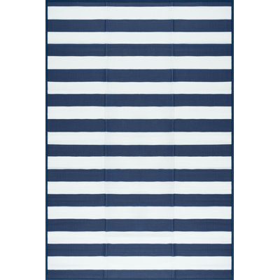 Armel Striped Indoor / Outdoor Rug