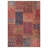 Monserrat Machine Made Polyester Area Rug in Red/Brown/Blue-413174911