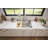Ruvati 33 x 22 inch Drop-in Topmount Workstation Kitchen Sink 16 Gauge Stainless Steel Single Bowl
