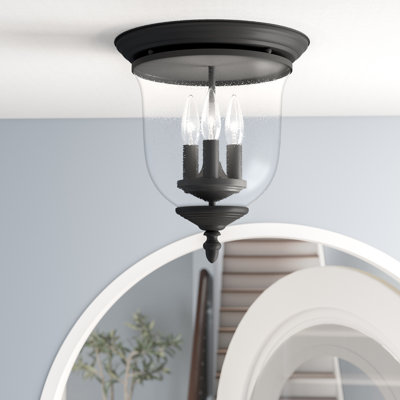Plafonnier encastré 3 lumières 11,5 po Aaven