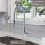 Robinet de cuisine à poignée simple pull down-42725753