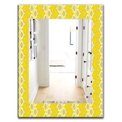 Glass Frame Mirror