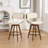 Shontina Faux Leather Swivel Bar Stool-481374837-502297922