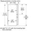 800 Series 36" Counter Depth French Door 20.5 cu. ft. Smart Energy Star Refrigerator