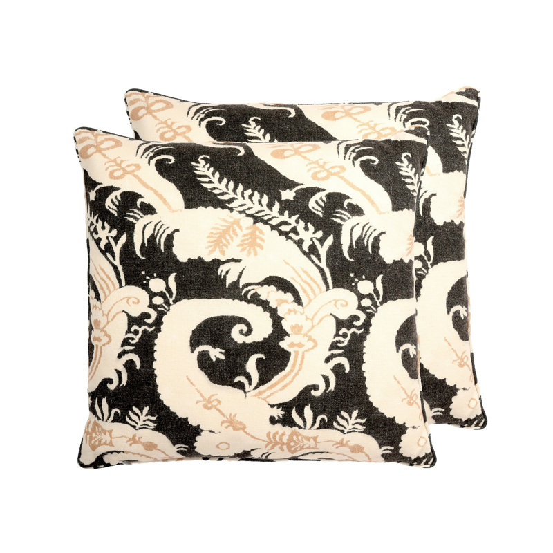 Reversible Pillow Cover, Black