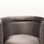 Fauteuil demi-tonneau pivotant avec repose-pieds Krishaun-1324883296