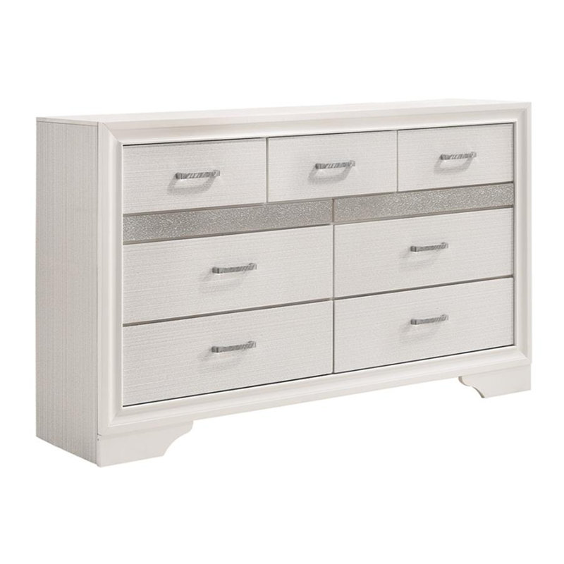 Lanier 63'' W 7 - Drawer Dresser, White