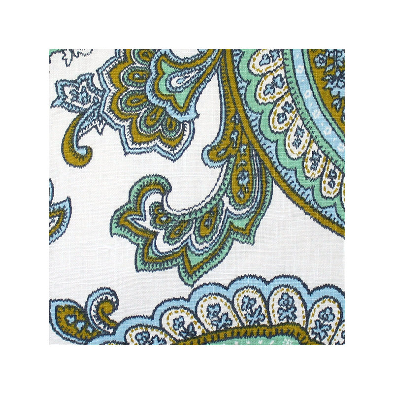 Coussin décoratif en lin Tuscany Paisley