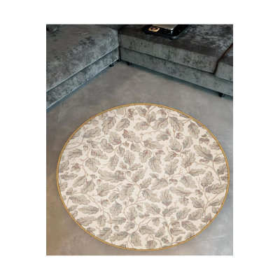 Tapis beige lavable à la machine