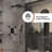 Herathena Complete Shower System with Rough in-Valve