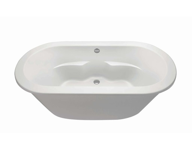 New Yorker 7 Soaker Tub, White, Drop In