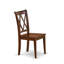 Ensemble de table de salle à manger 9 pièces comprenant une table de salle à manger rectangulaire avec rallonge papillon et 8 chaises en bois d'acajou-504888705-454081002-468735522