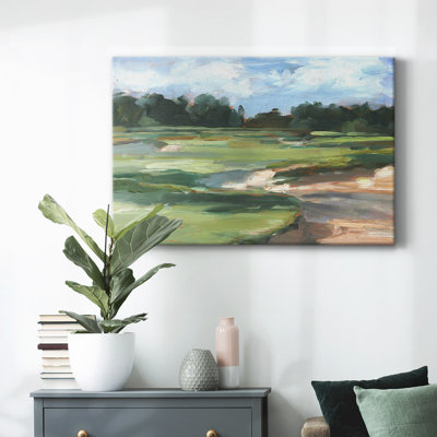 Golf Course Study II-Gallery Wrapped Canvas