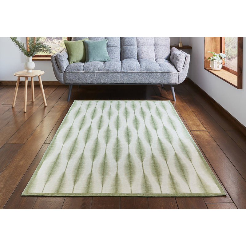 Scion Floral Digitally Printed 185cm X 290cm Area Rug, Sage Green, Rectangle 185 x 290 cm