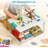 24 QT Plastic Storage Box with Building Baseplate Lid