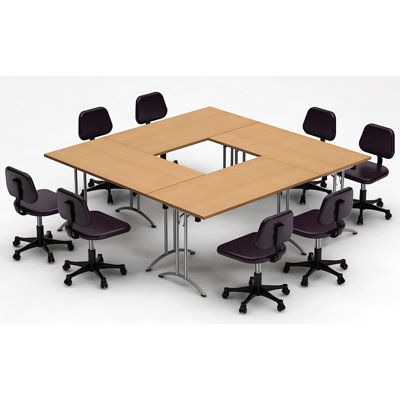 Rectangular Conference Table by TeamWORK Tables