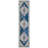 Felty Oriental Blue/Gray/Beige Area Rug-655768713