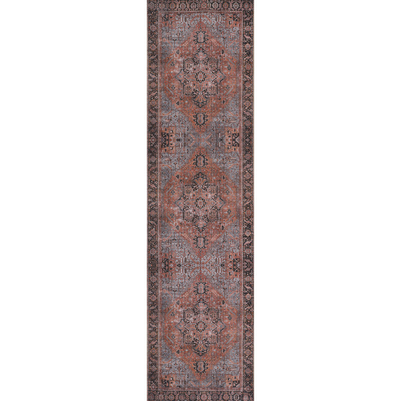 Oriental Indoor Rug, Runner 2'3" x 7'6"