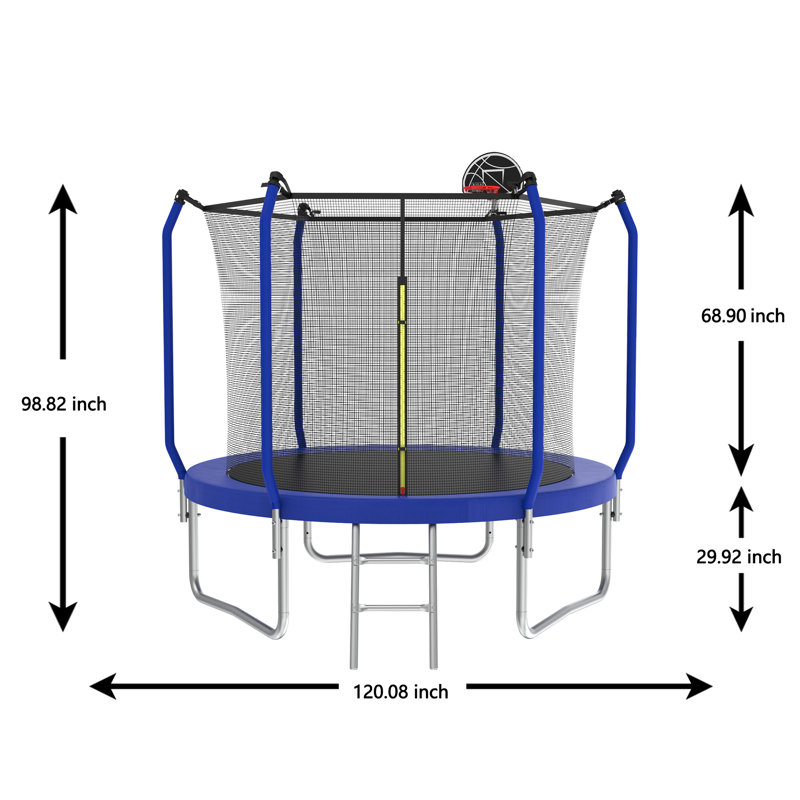Trampolines 10 pi