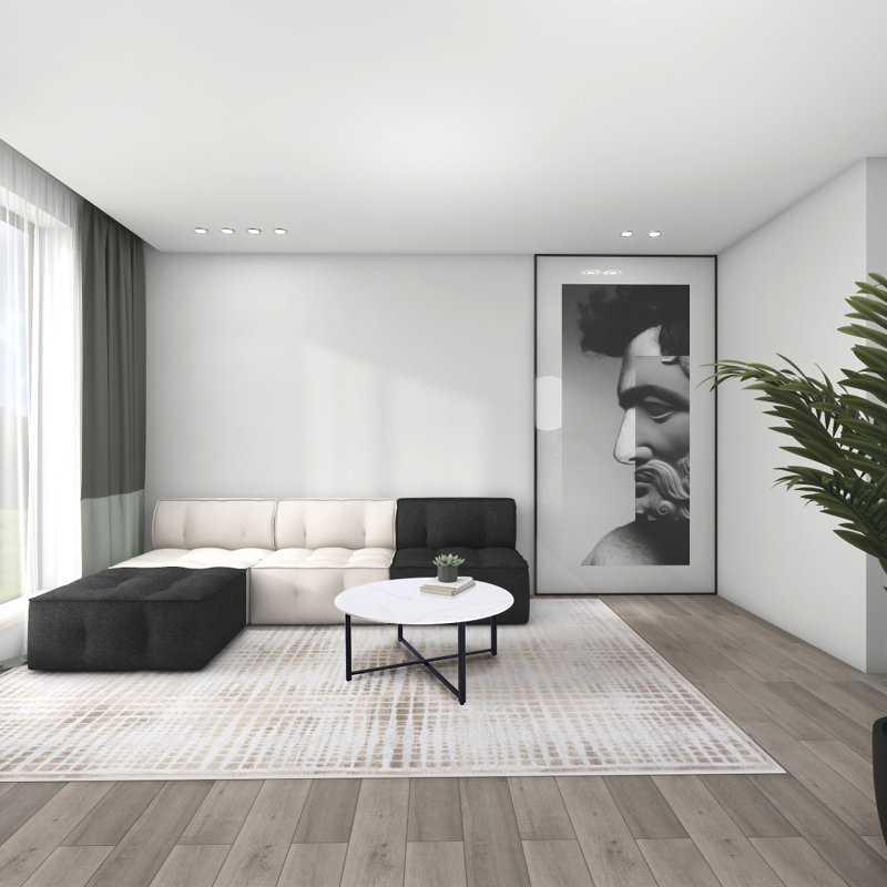 Table basse Scott, Noir