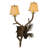 Rustic Lodge Candle Wall Light-16183306