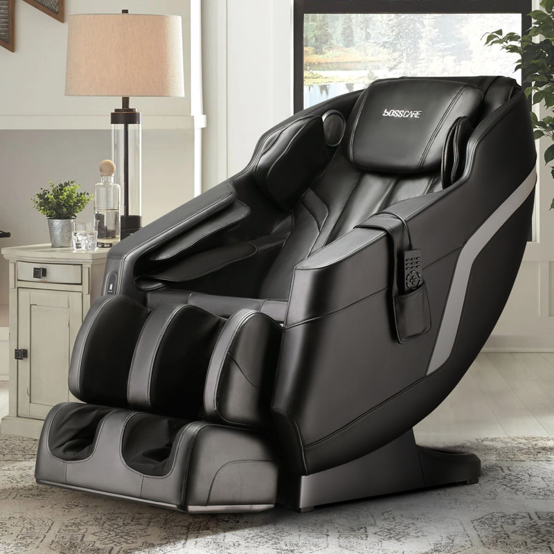 Faux Leather Heated Massage Chair