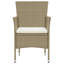 Chaise avec accoudoirs en brun-750762029-750762030