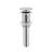 Waterfall Spout Bathroom Sink Single Handle Faucet with Pop-Up Drain (No Overflow)-115744958