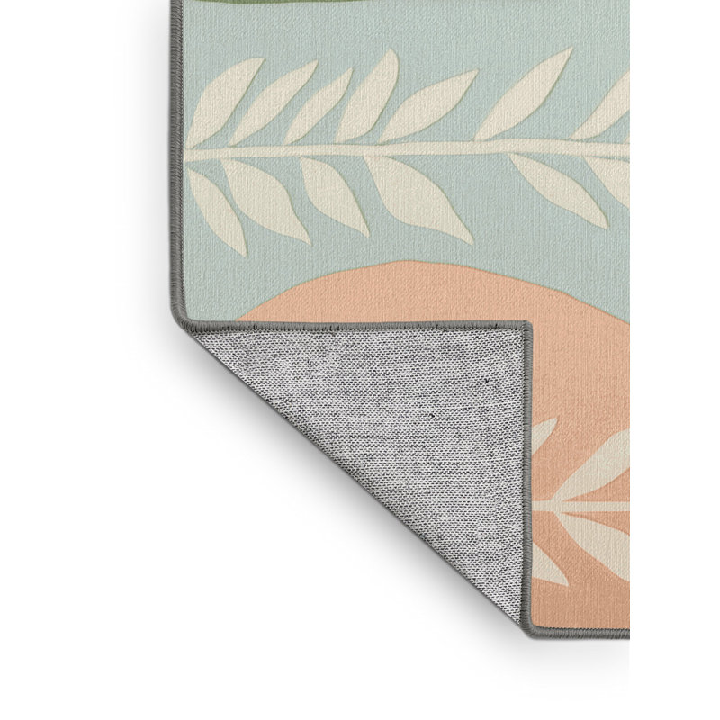 Subtle Fields Rug, Round 7'