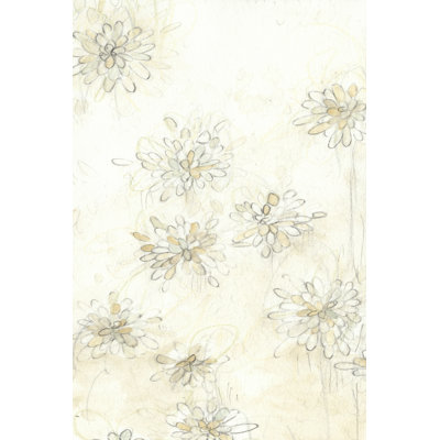 Dahlia Cascade II - Wrapped Canvas Painting